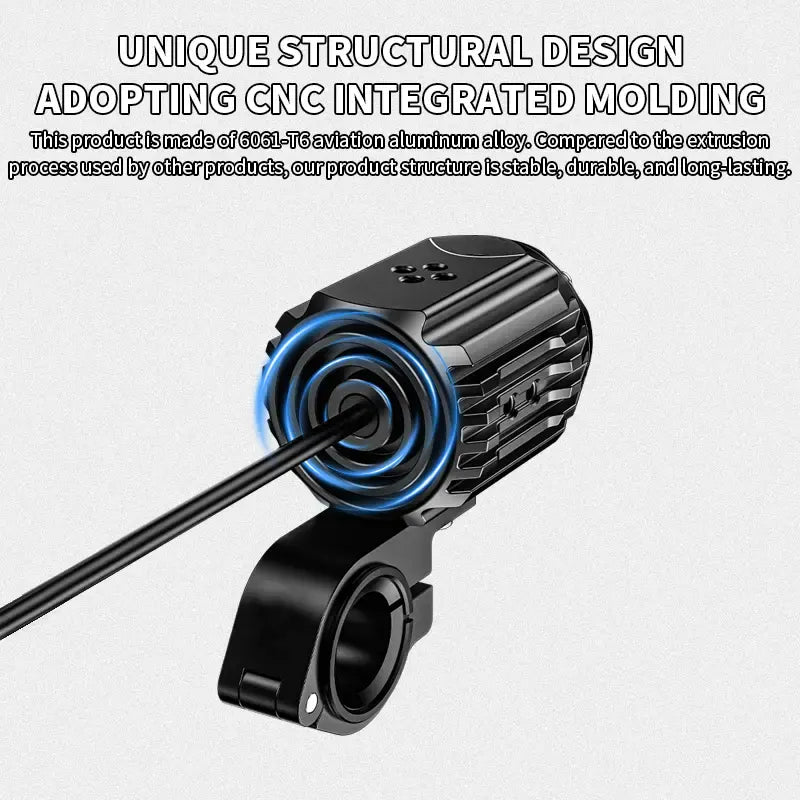 Motorcycle LED Auxiliary Light – 60W Driving Spotlights