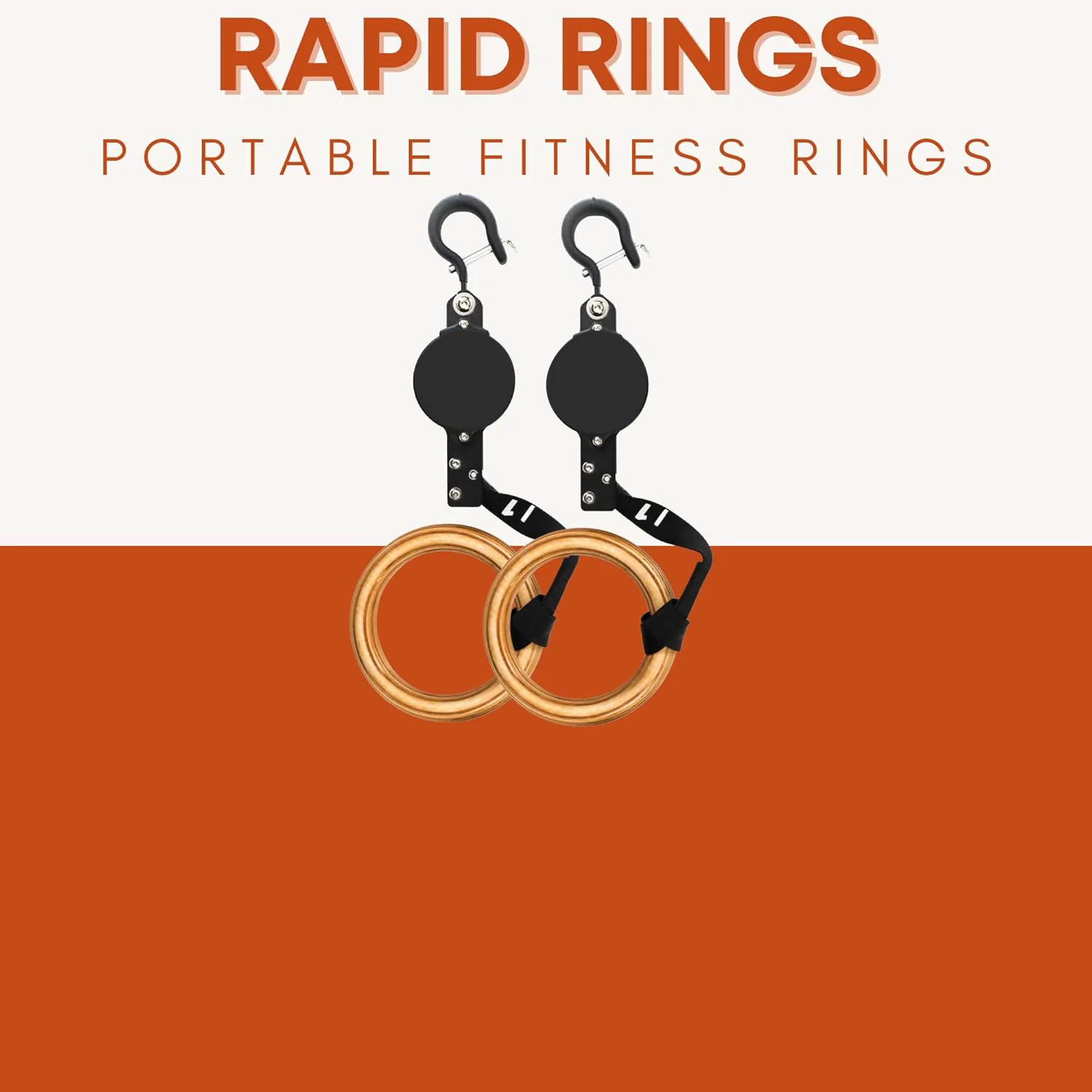 Portable Gymnastic Rings Set