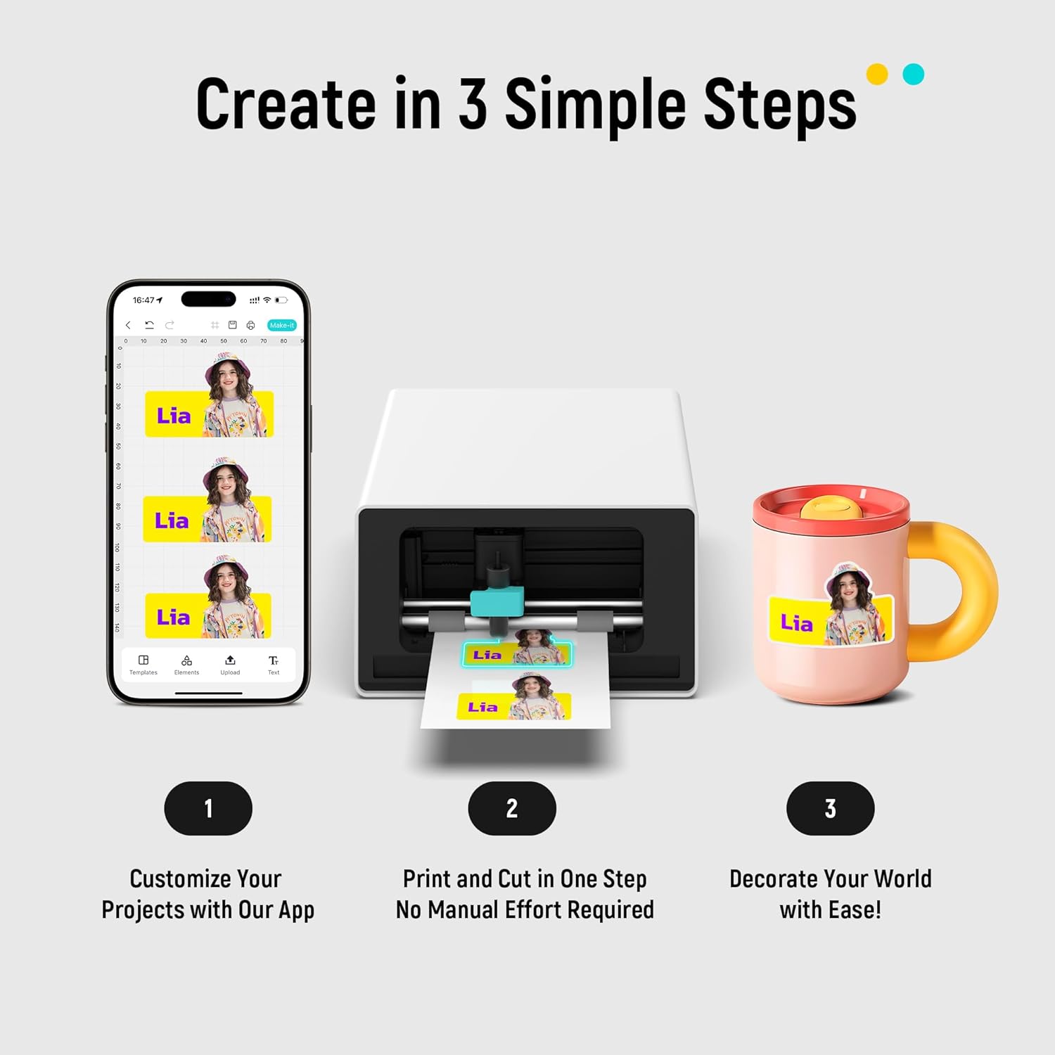All-in-One Sticker Printer & Cutter