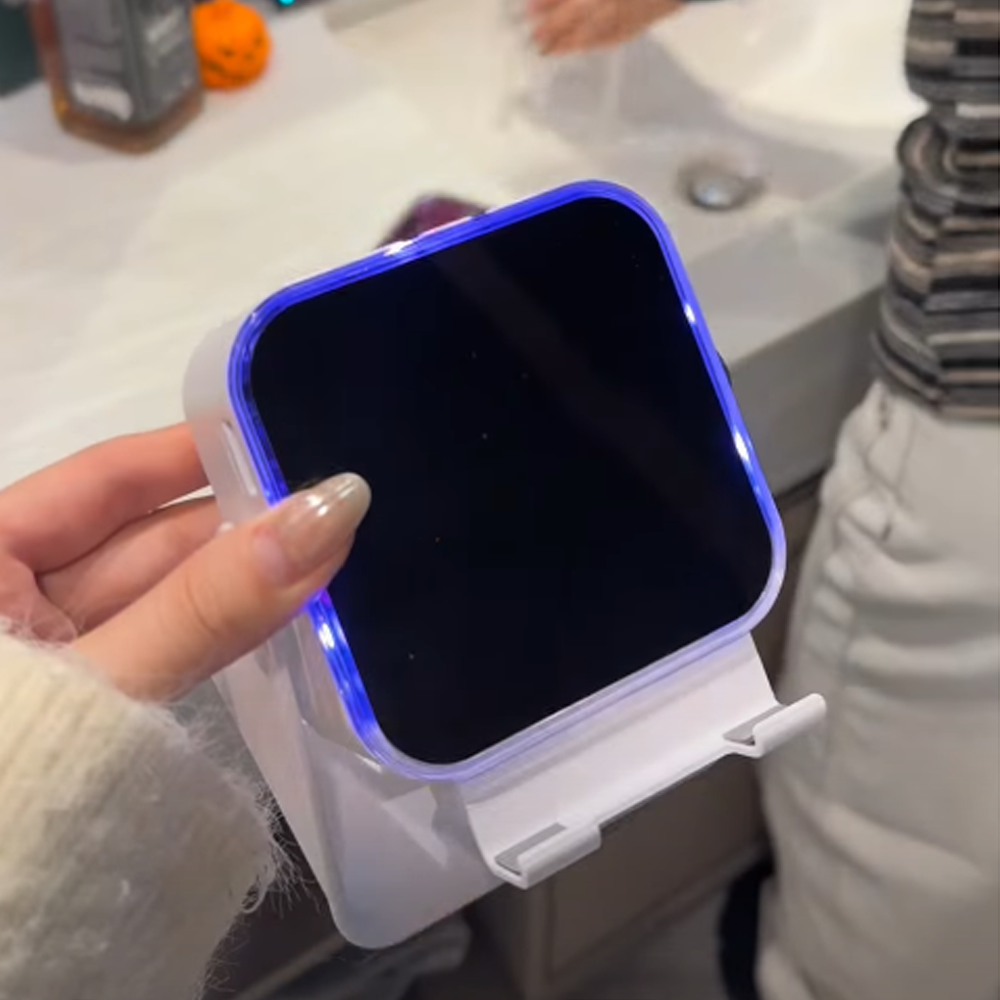 Wireless sensor audio speaker stand