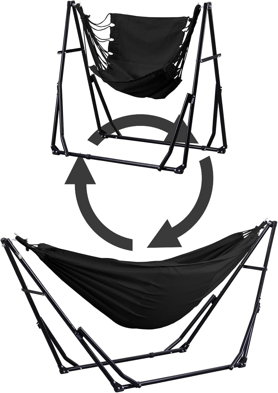 Portable hammock setup