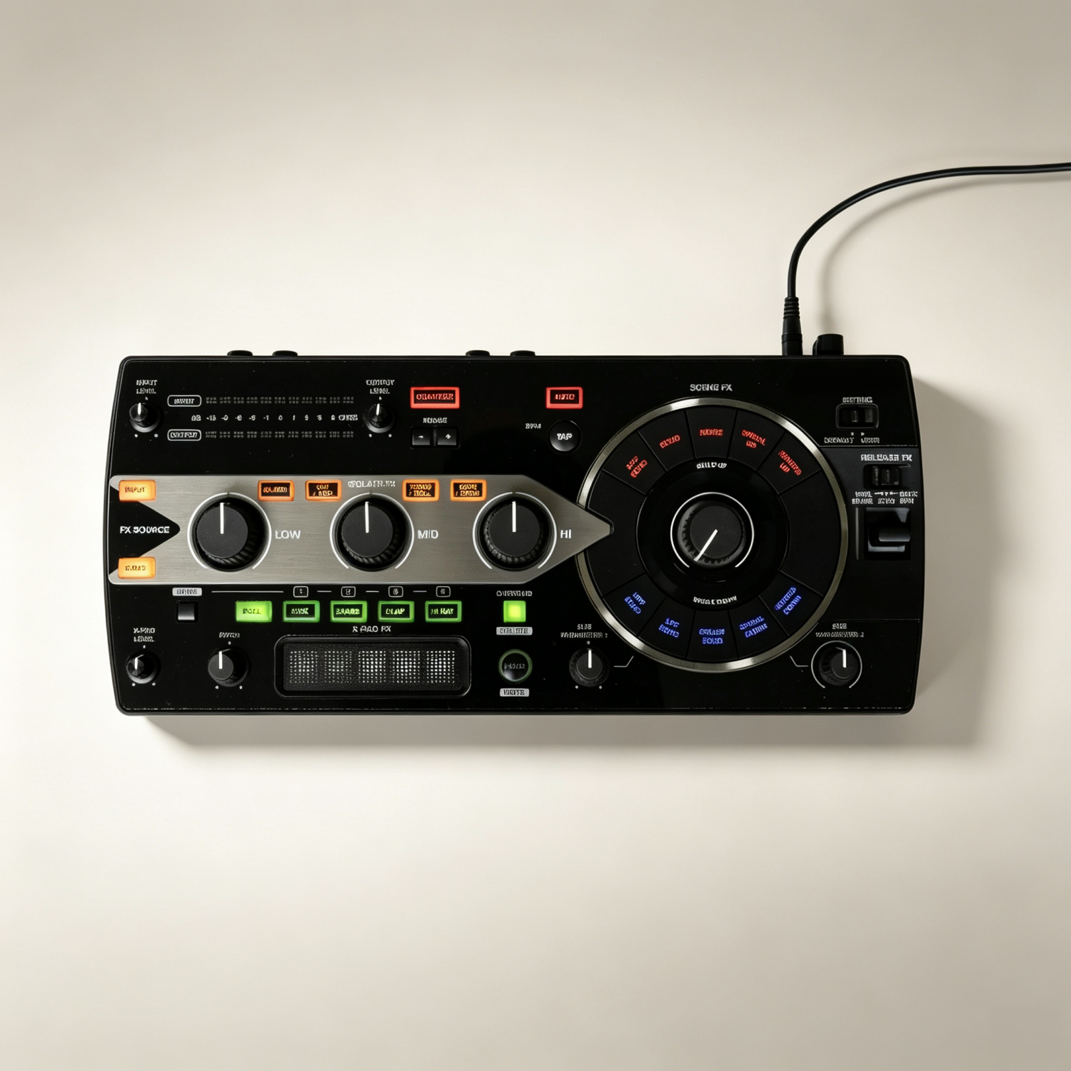 Multi‑Effect DJ Processor – Built‑In Drum Sampler & Scene FX