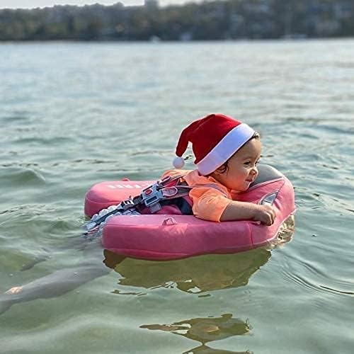 Baby Swim Ring with Tail & Canopy – Non-Inflatable Swim Trainer