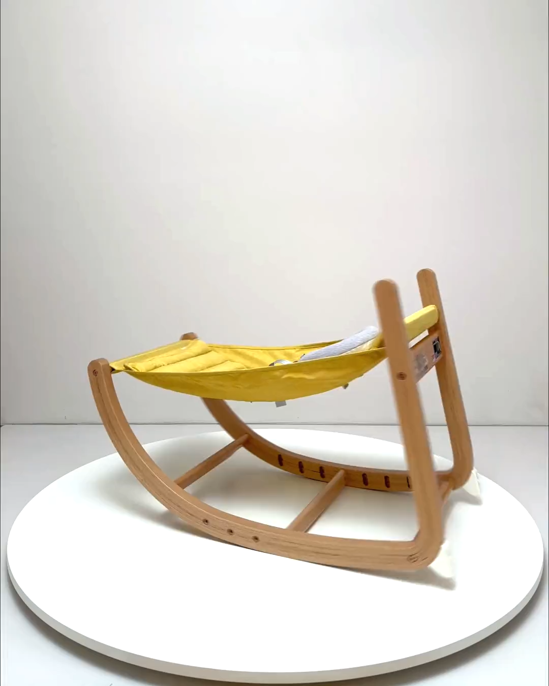 4-in-1 Convertible Wooden Chair – From Cradle to Adult, Solid Beech Wood, 90kg Capacity