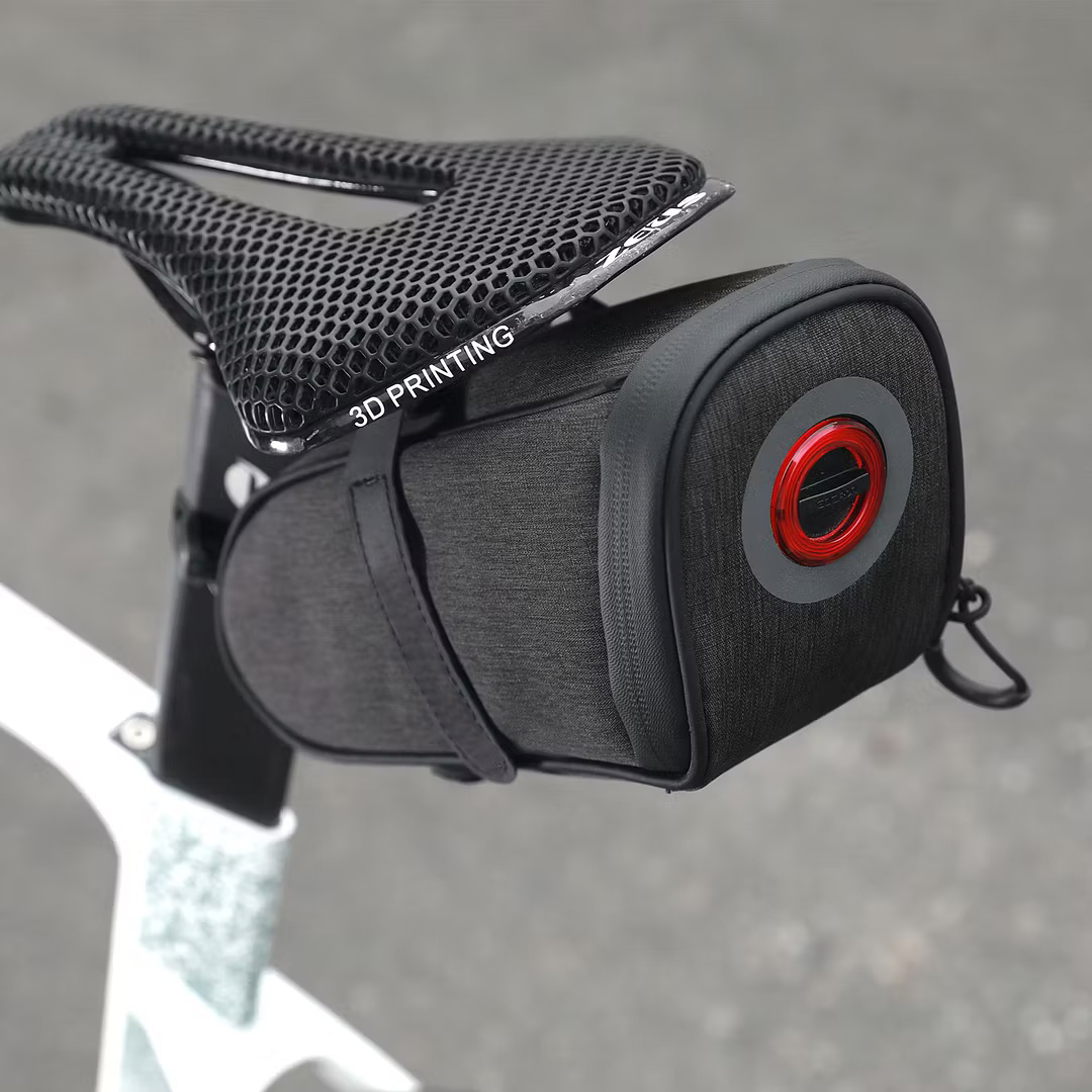 Smart Saddle Bag With Magnetic Tail Light