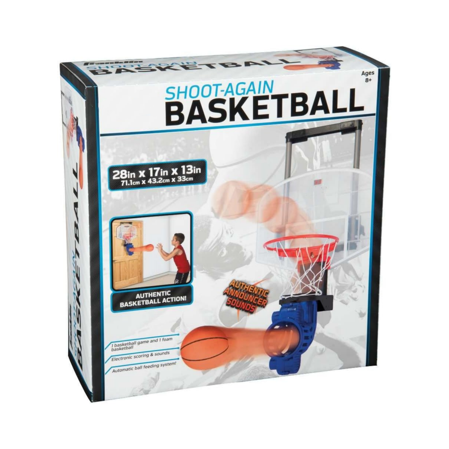 Over The Door Basketball Hoop – Auto Ball Return