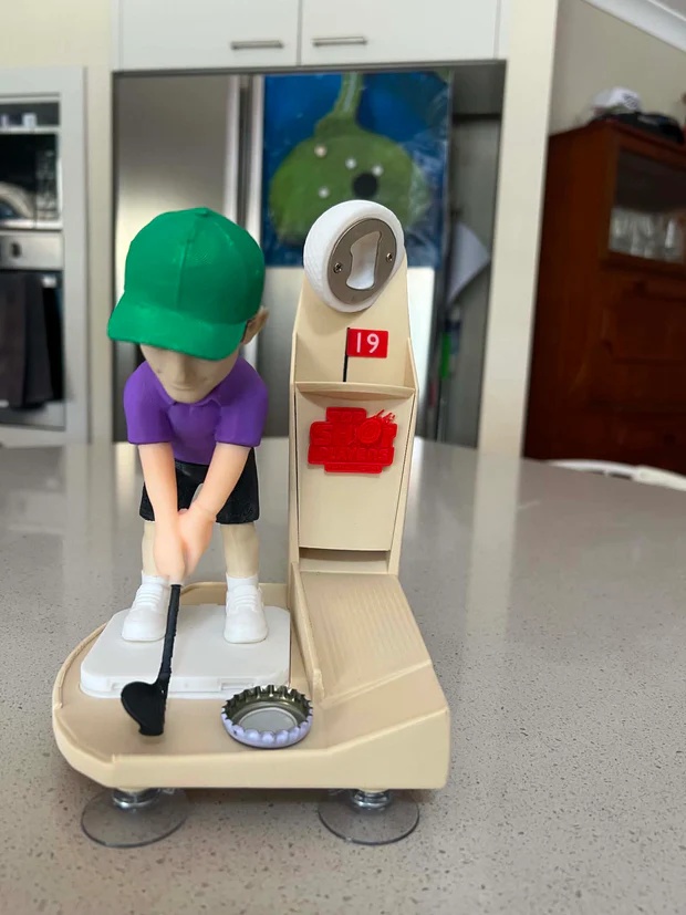 Bottle Cap Golf Shooter Collectible – Pop, Play & Compete