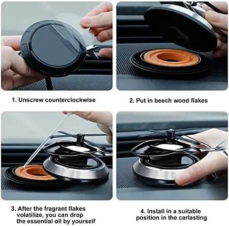 Solar Powered Car Air Freshener