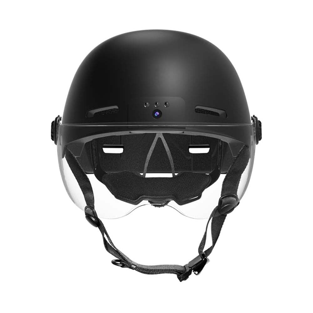 Equestrian Helmet with Built-In HD Camera