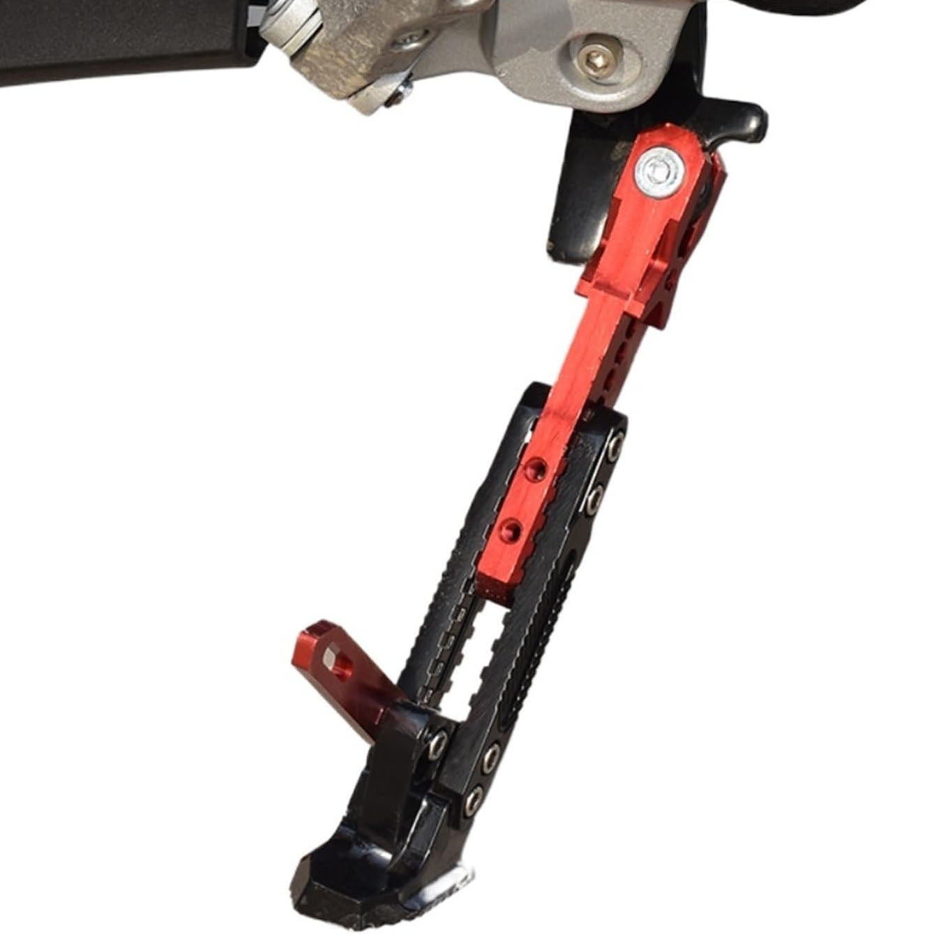 Adjustable CNC Metal Motorcycle Foot Bracket Kick Side Stand – Durable & Corrosion-Resistant