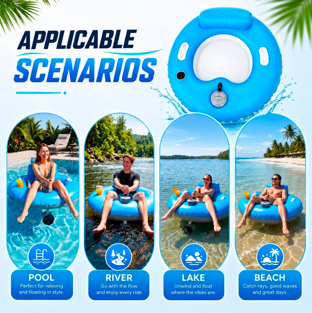 Floating Lounge Chair – Relax In The Water With Ultimate Summer Comfort