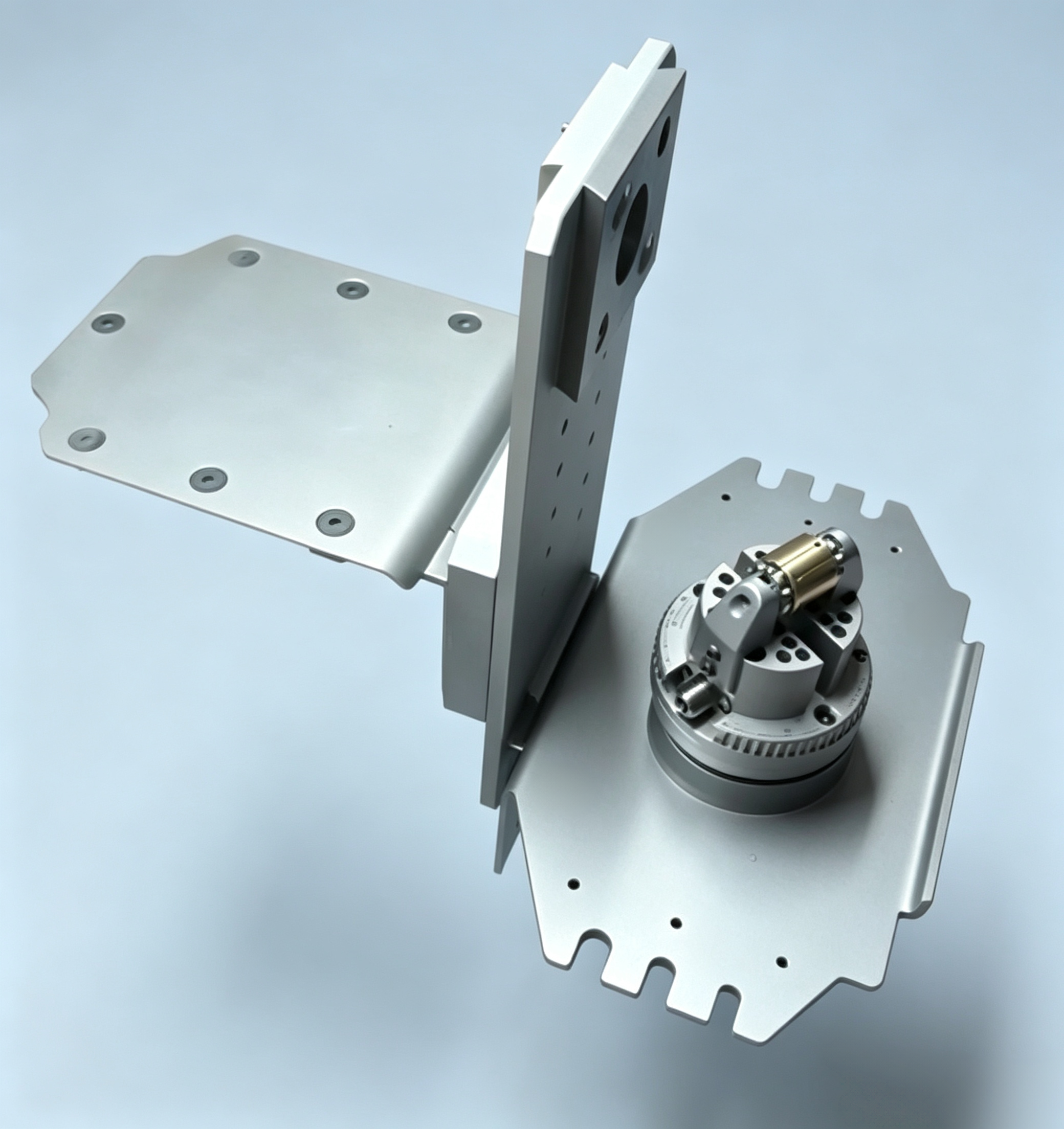 Multi-Function Work Support Platform – Stainless Steel, Anti-Glare Surface, For Soldering, Engraving & Microscope Work
