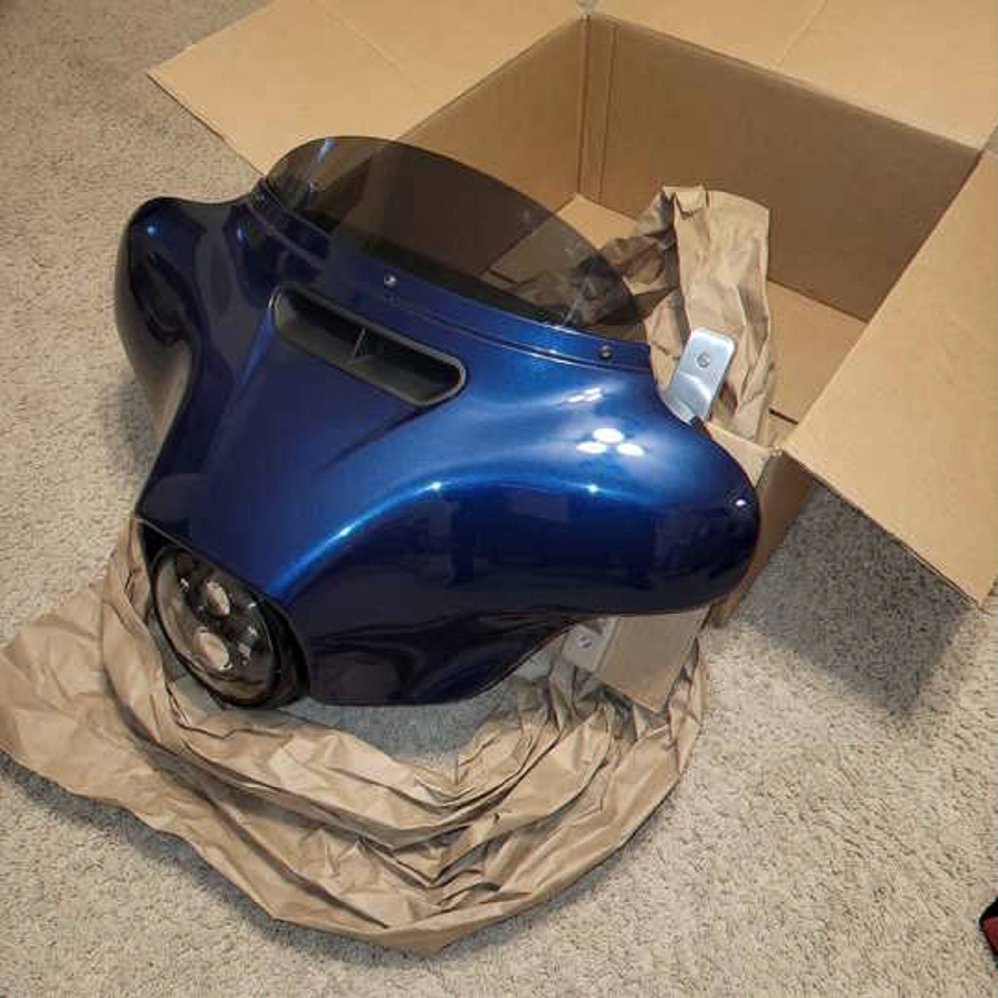 Customer unboxing setup