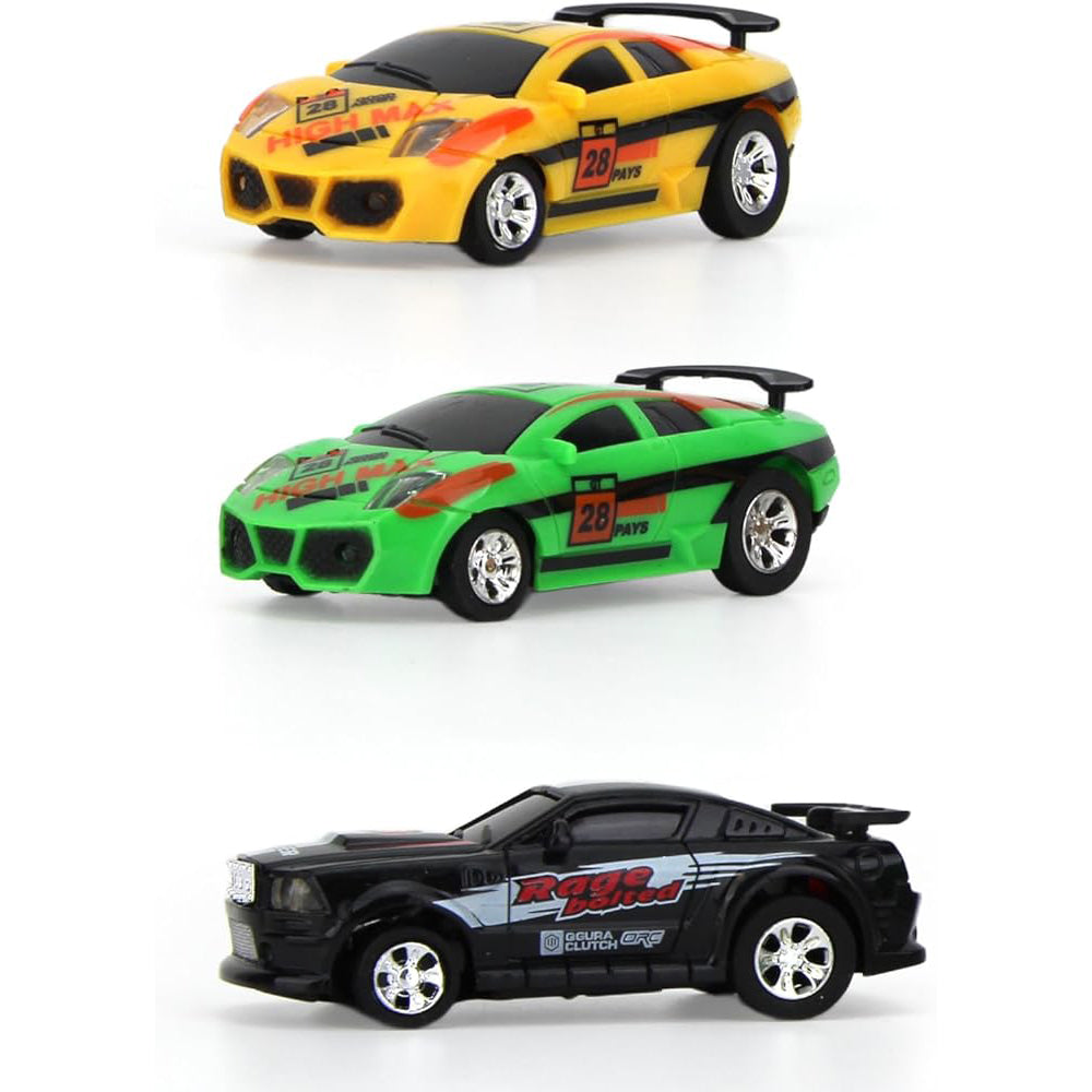 Mini Remote Control Car in Soda Can – LED Lights and 2.4G Interference-Free Racing Fun