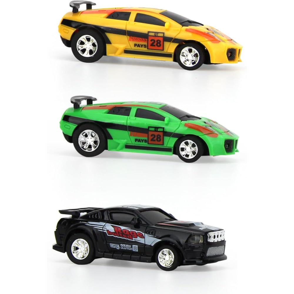 Mini Remote Control Car in Soda Can – LED Lights and 2.4G Interference-Free Racing Fun