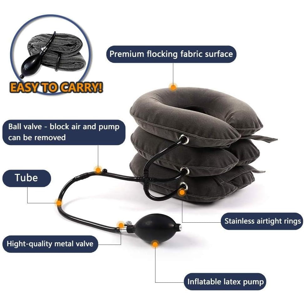 S Cervical Neck Traction Device for Instant Neck Pain Relief