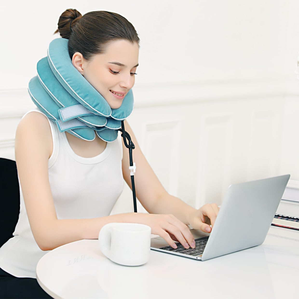 S Cervical Neck Traction Device for Instant Neck Pain Relief