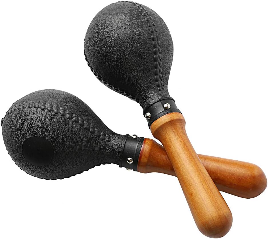Colorful Wooden Maracas – Hand Percussion Shakers for Music & Fun