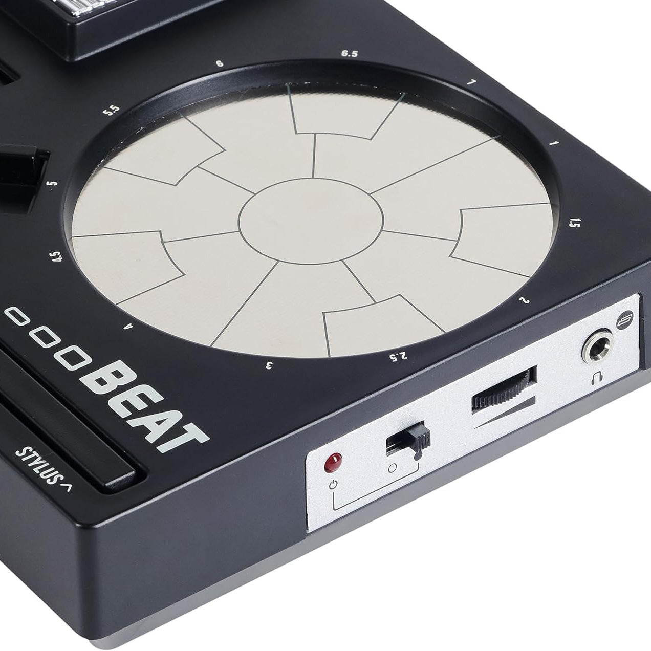 Compact Stylus Drum Machine – 4 Drum Kits & 4 Bass Sounds