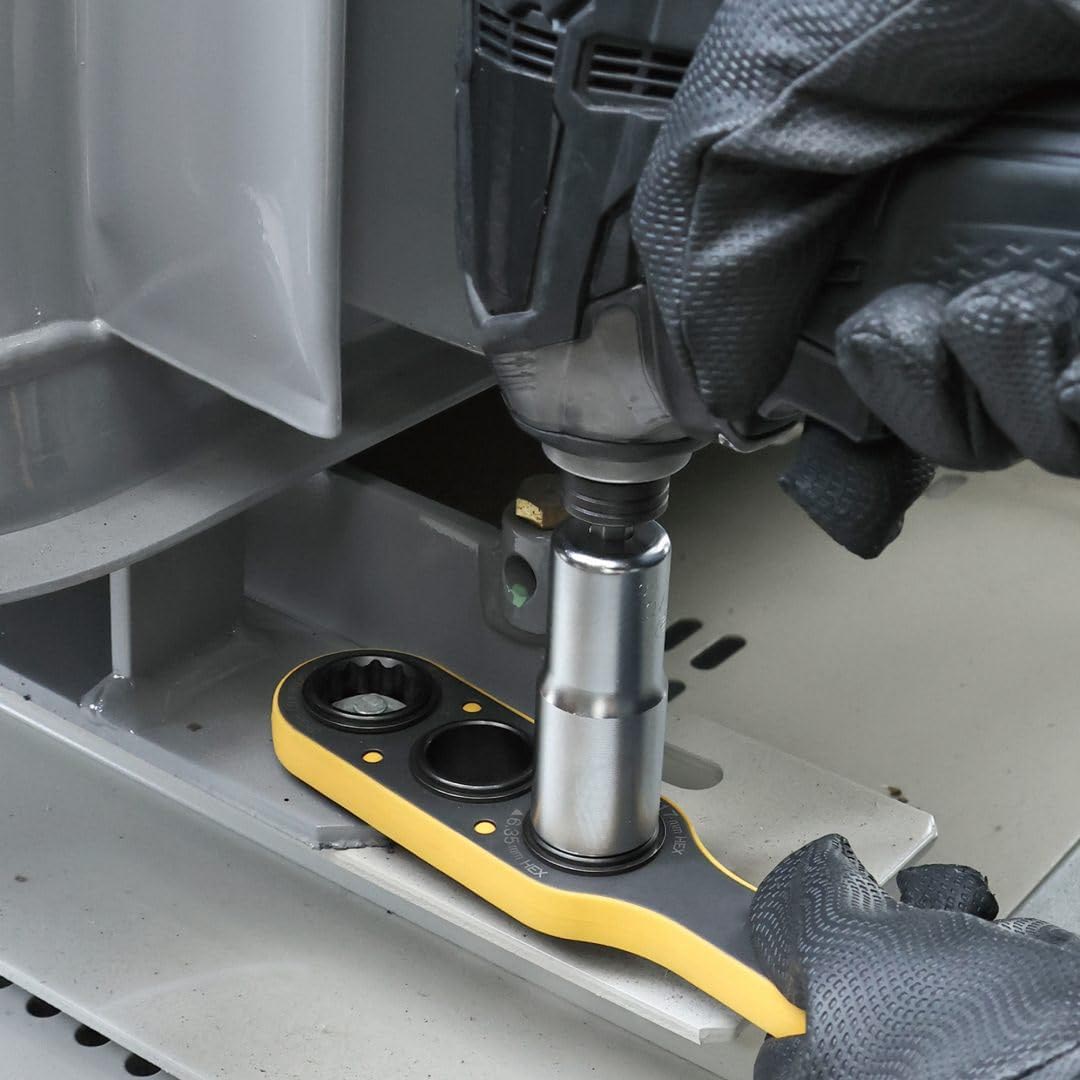 Offset Adapter Socket Set – Right Angle Attachment for Power Screwdrivers