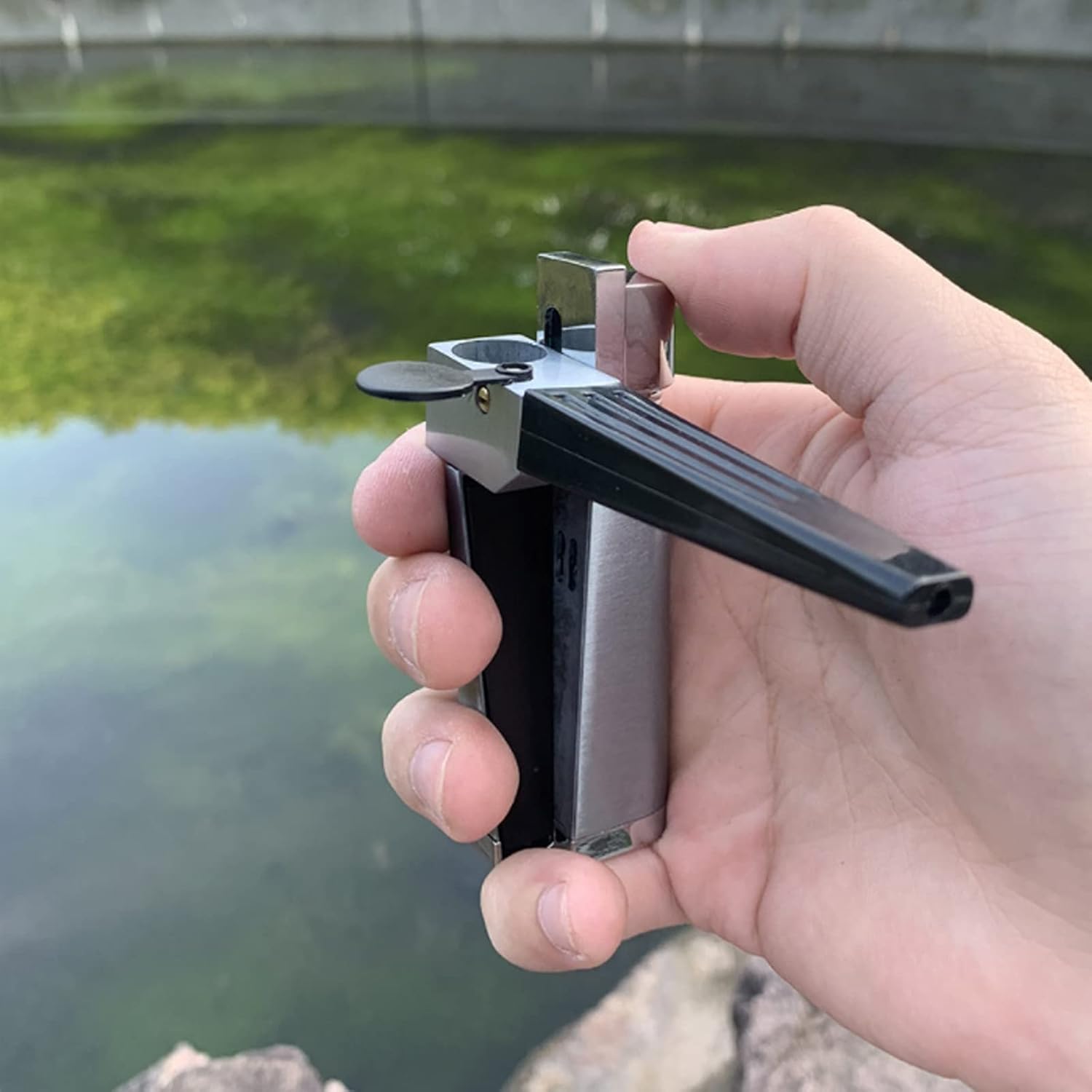 Pipe-style Smoking Device, Convenient Design, Easy to Clean, Ideal for Gifts