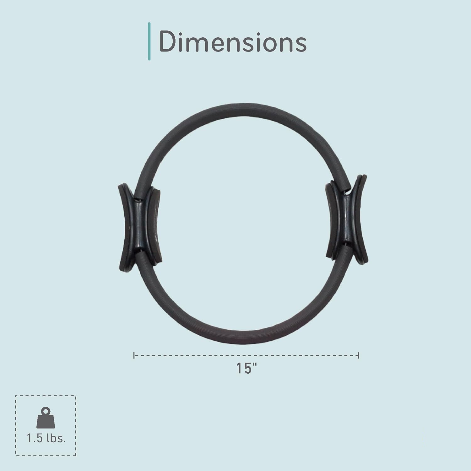 High-Resistance Pilates Ring – Ideal Fitness Equipment for Enhanced Pilates Practice