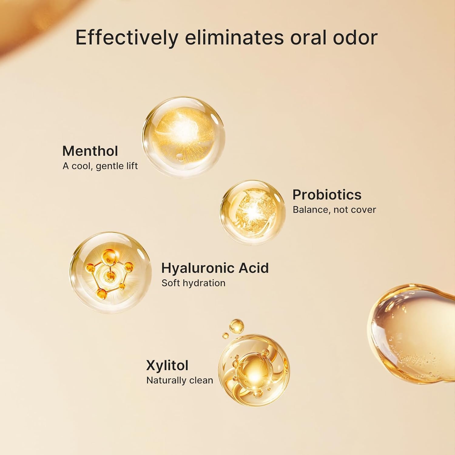 Electric Oral Spray – Probiotic Fresh Breath Spray for Bad Breath & Dry Mouth