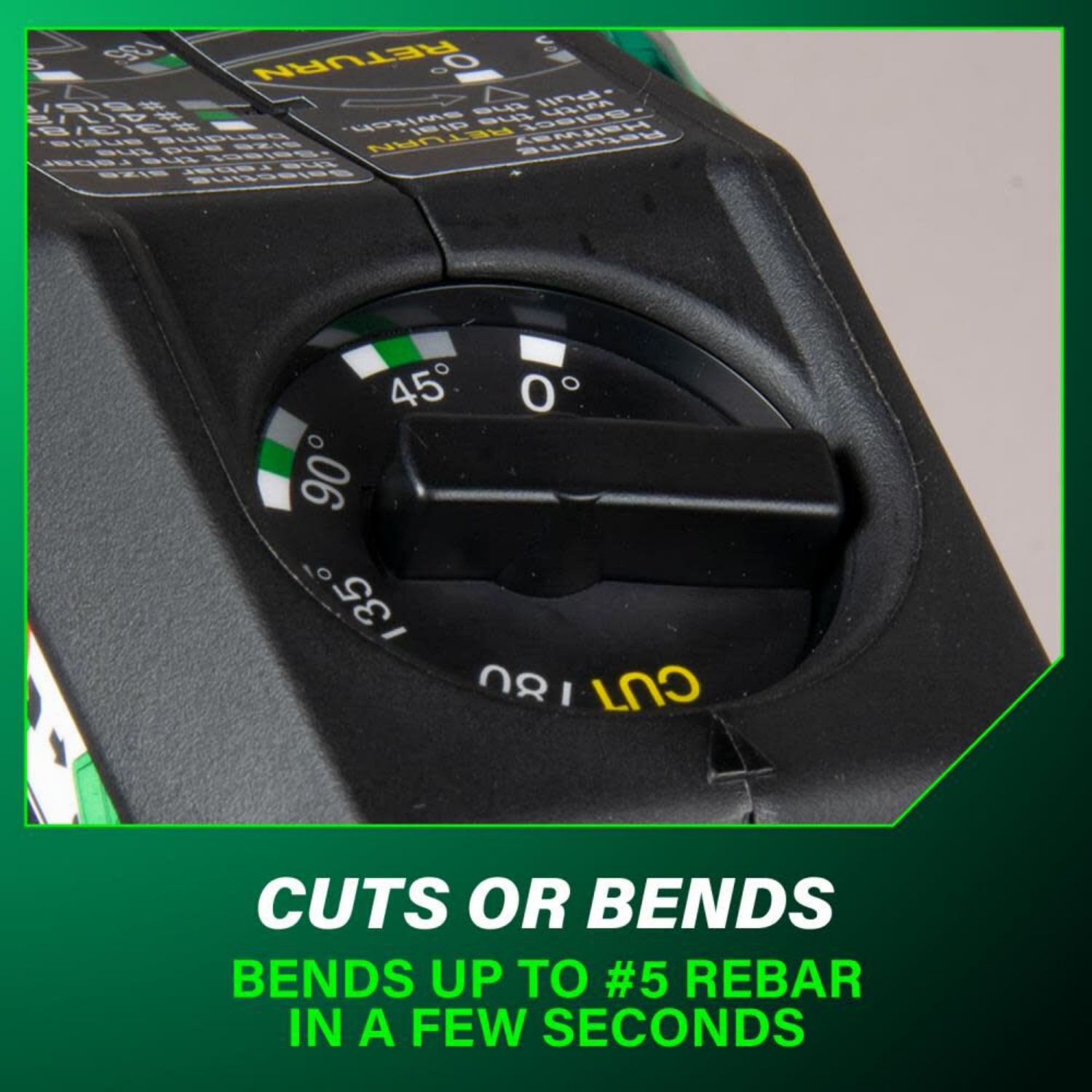 36V Cordless Rebar Bender & Cutter