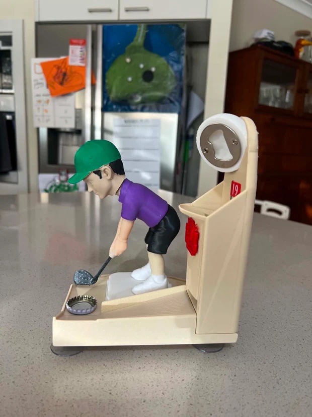 Bottle Cap Golf Shooter Collectible – Pop, Play & Compete