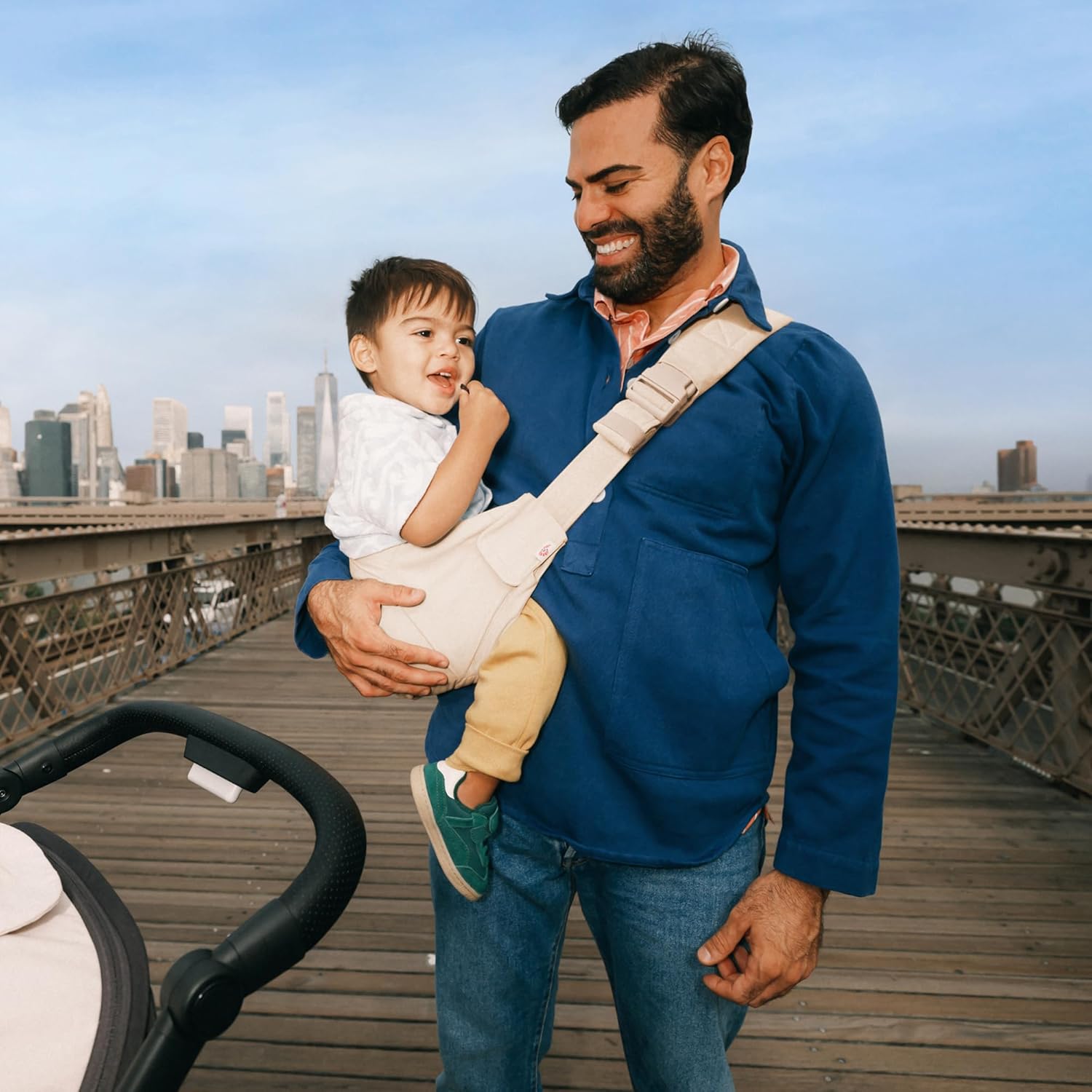 Baby seat waist seat carrier to prevent strangulation