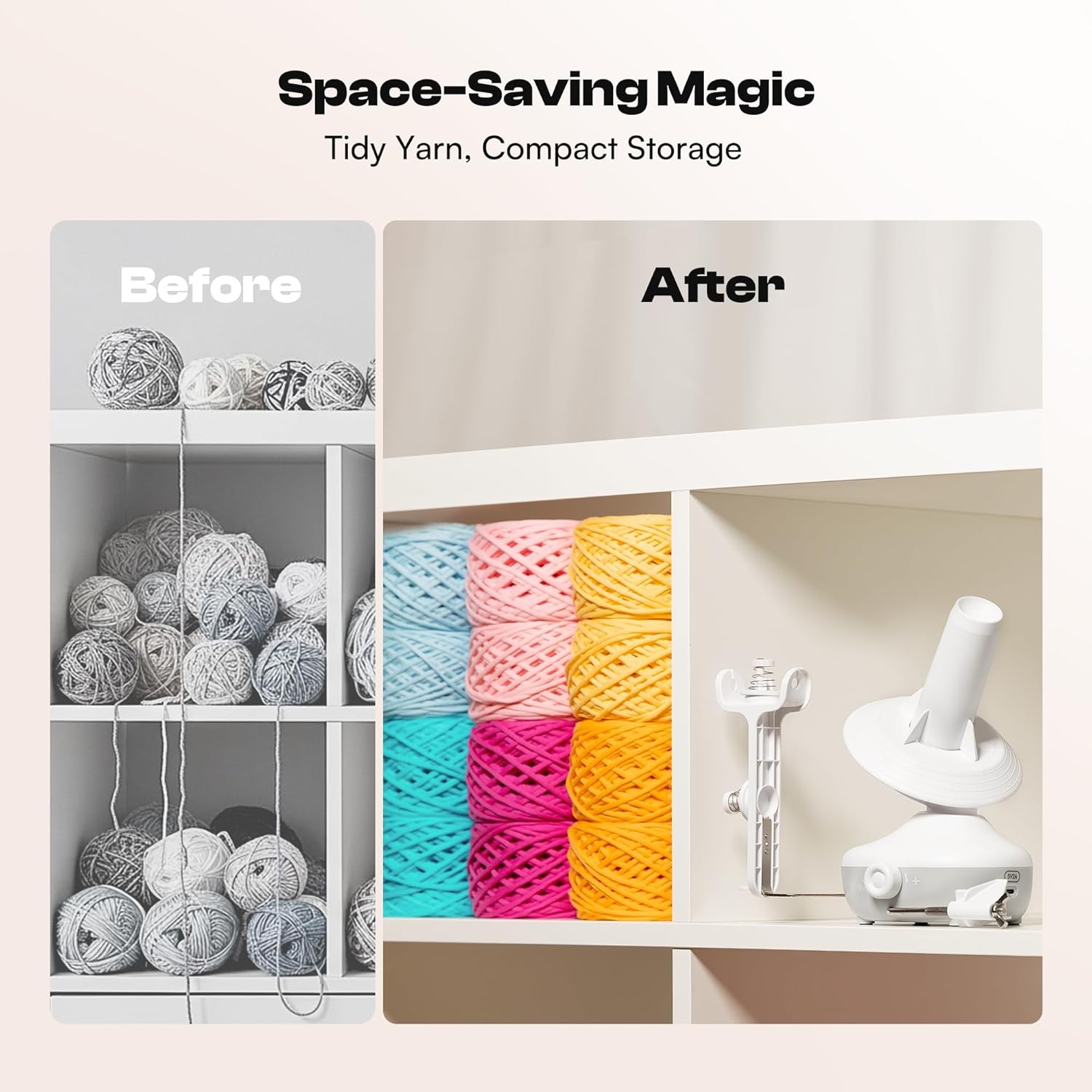 Electric Yarn Winder – Automatic Yarn Cake Winder | Dual Tension Spring