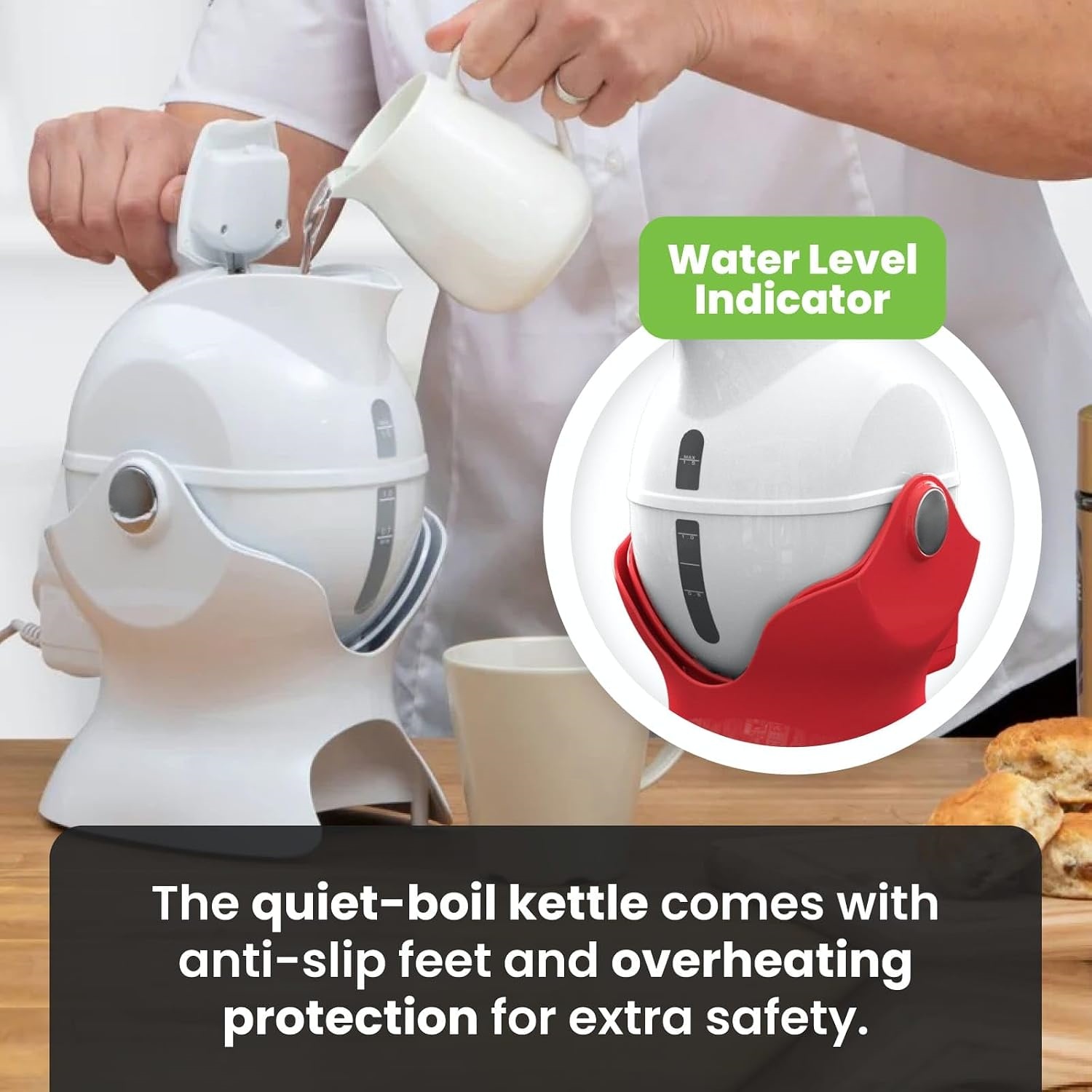Safety Kettle – No Lift Pouring