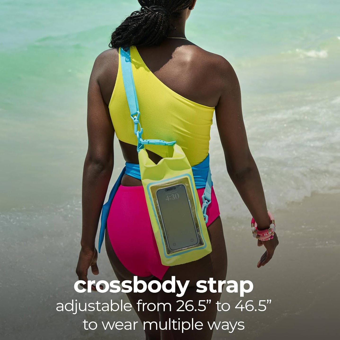 Waterproof Bucket Bag – Roll-Top Dry Bag, 2L Capacity with Waterproof Pouch, for Swimming