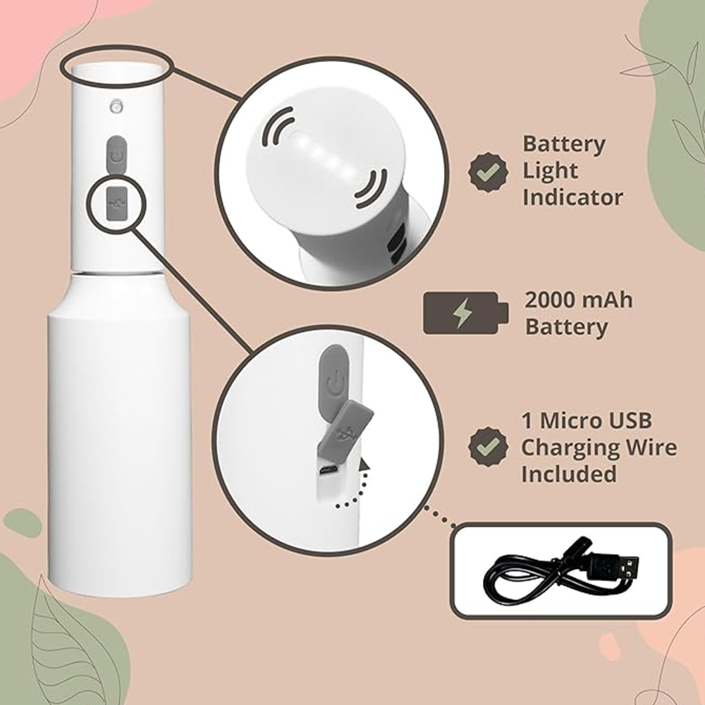 Electric plant sprayer with USB rechargeable