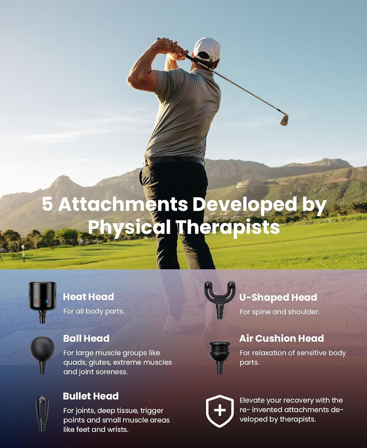 Mini Massage Gun – Hot & Cold Dual Function