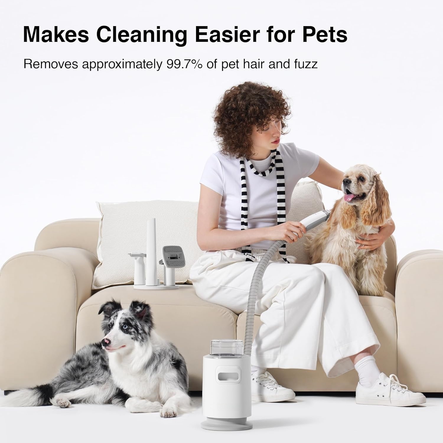 Pet Grooming Kit – with Vacuum Suction