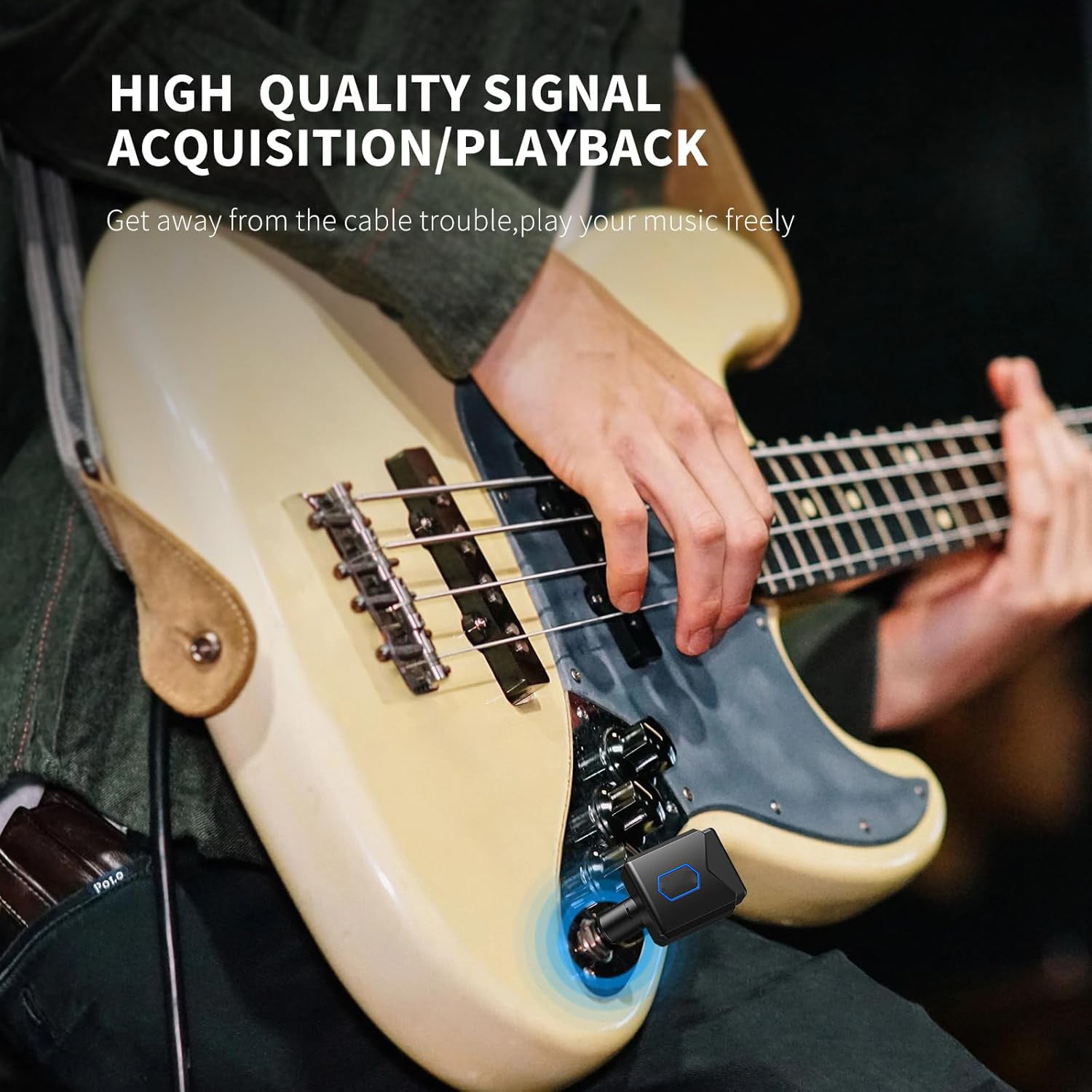 2.4GHz Wireless Guitar System – Upgraded with Charging Box