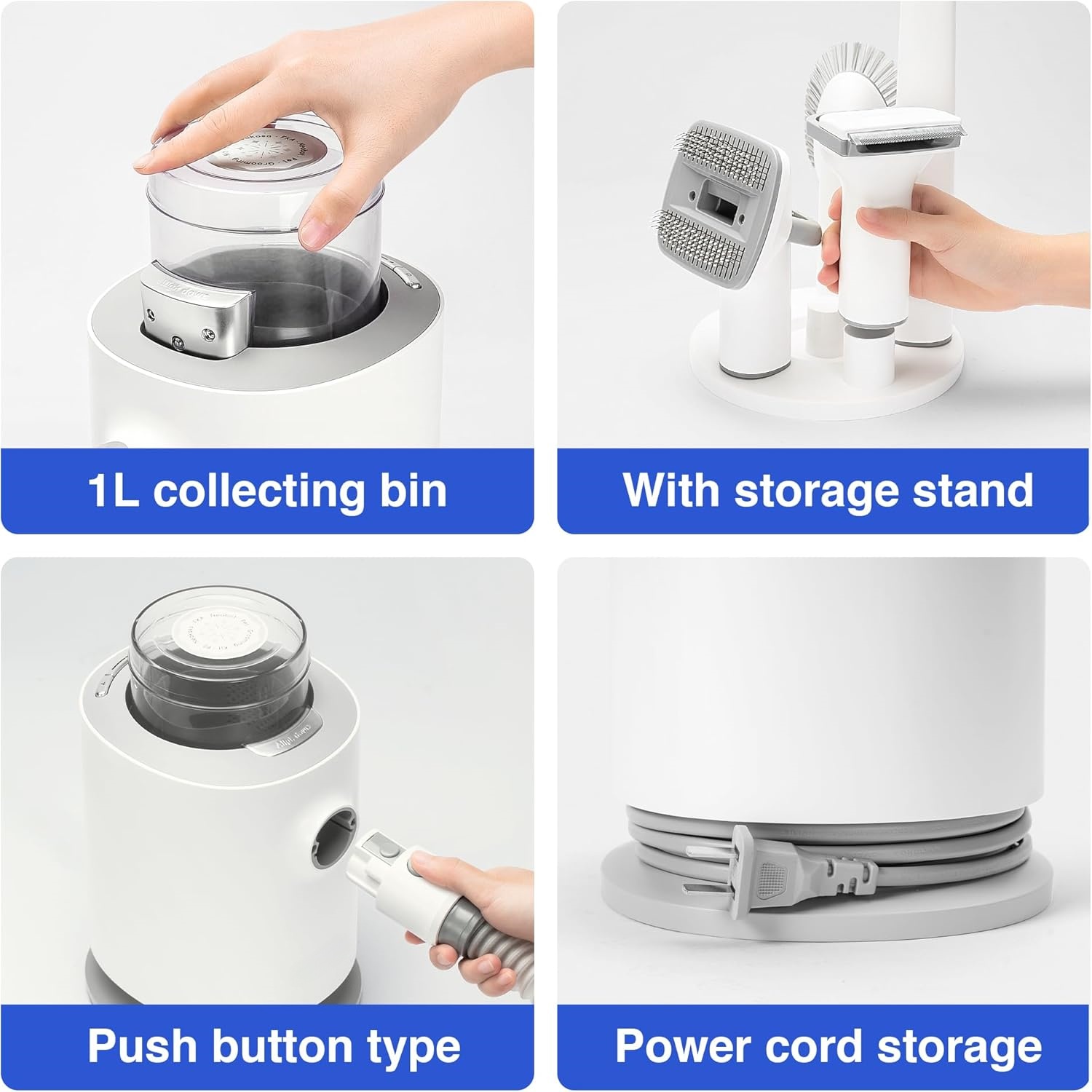 Pet Grooming Kit – with Vacuum Suction