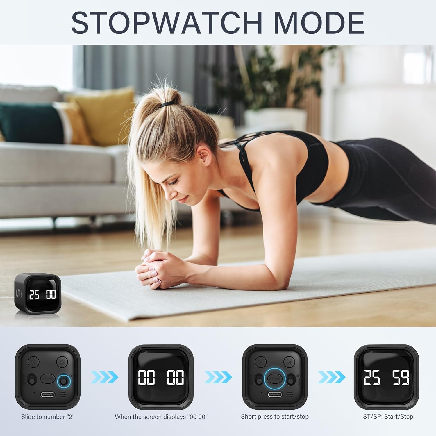 Rotating Pomodoro Timer Cube