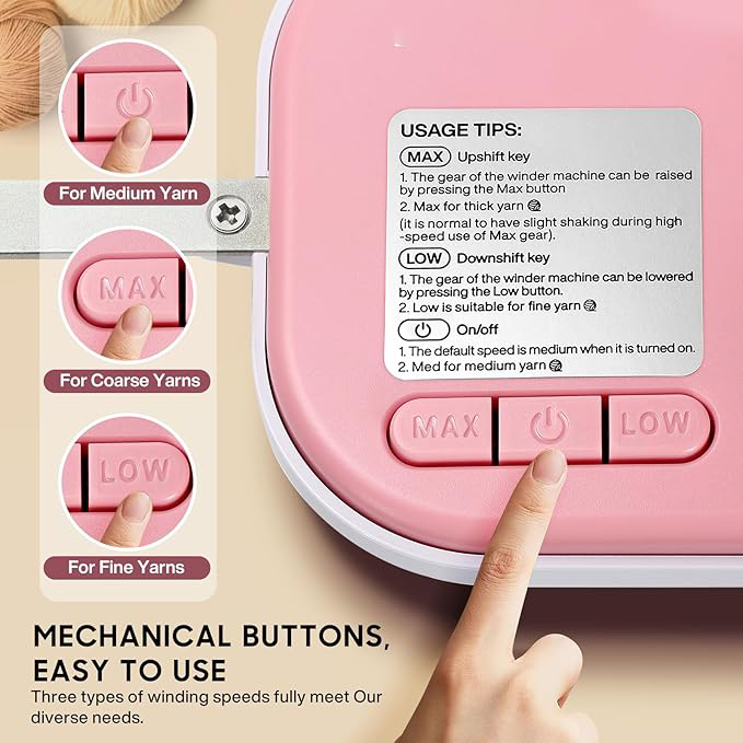 Electric Yarn Winder – High-Speed Automatic Yarn Ball Spinner