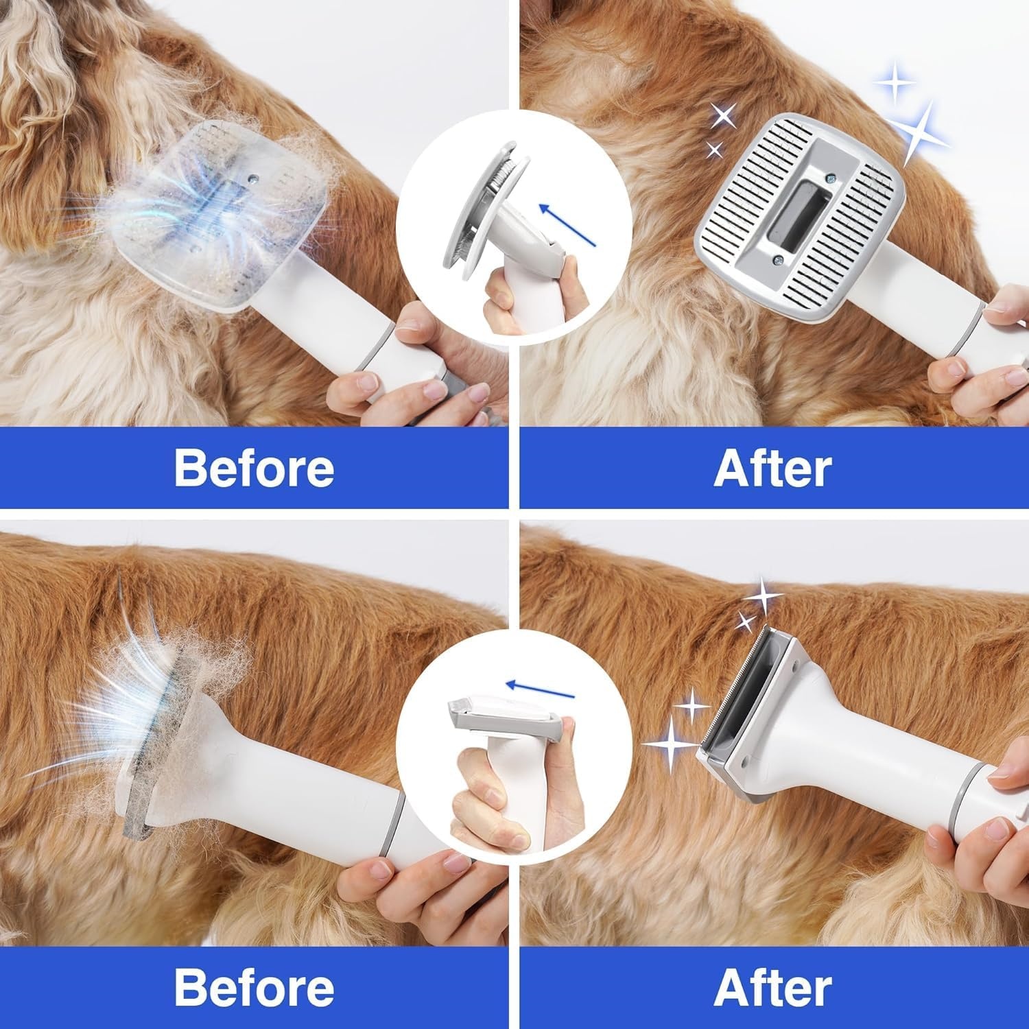 Pet Grooming Kit – with Vacuum Suction