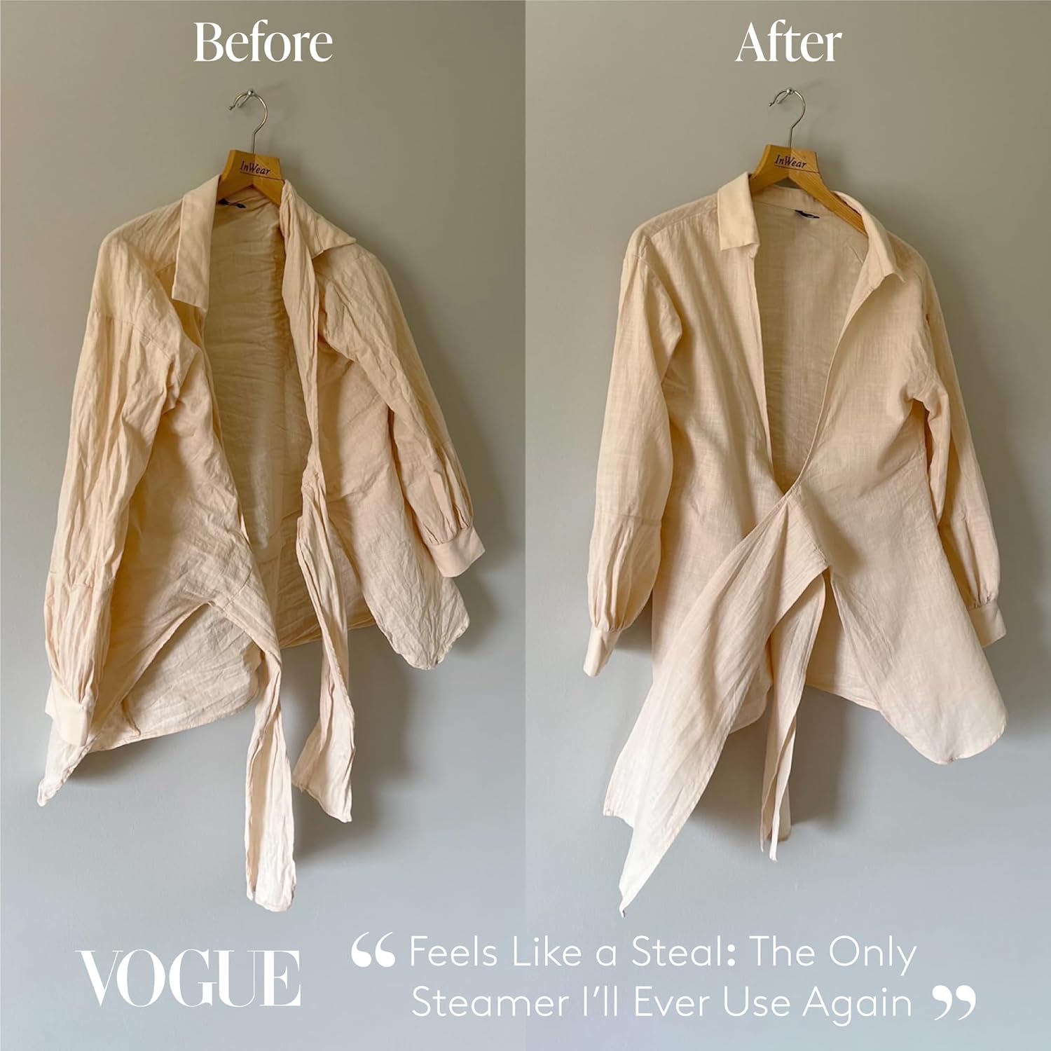 Travel Steam Iron – Handheld Iron with Optional Steam – No Ironing Board Needed