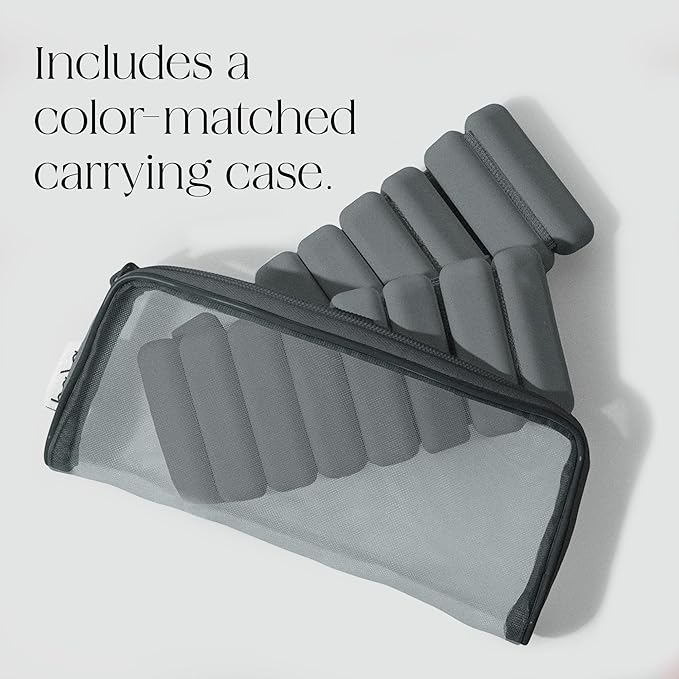 Bracelet-style wrist and ankle weighted strap with soft silicone