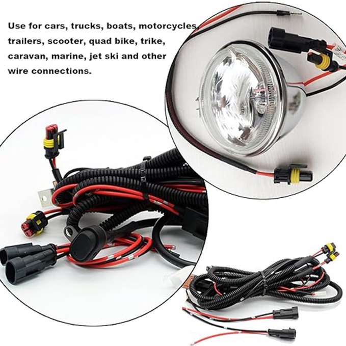 2-wire waterproof automotive electrical connector