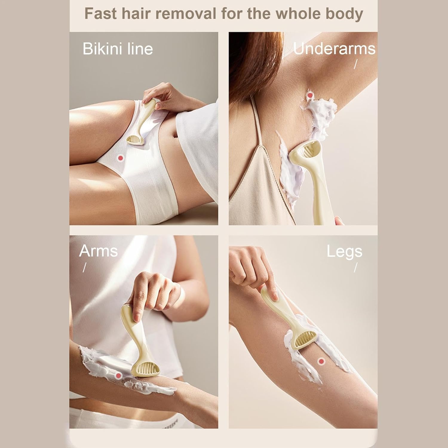 Women's razor, suitable for sensitive skin