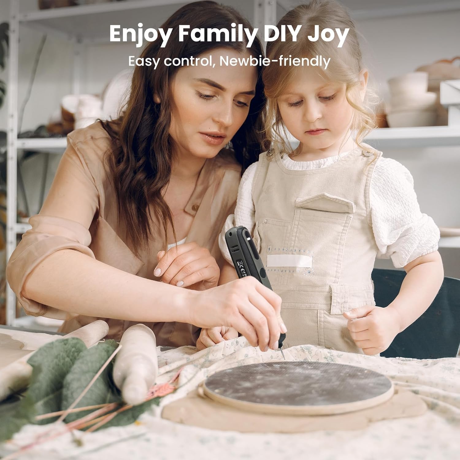 Mini Cordless Rotary Tool – 5-Speed USB Rechargeable Kit with 69 Pieces, Multi-Function 3.7V Electric Rotary Tool for Sanding, Polishing, Drilling, Etching, Engraving, DIY Crafts