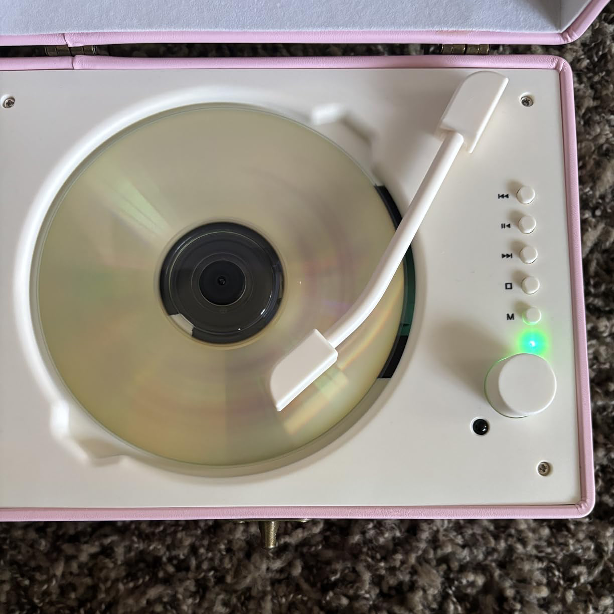 Music Box CD Player – Bluetooth Transmitter with Built-in Speaker