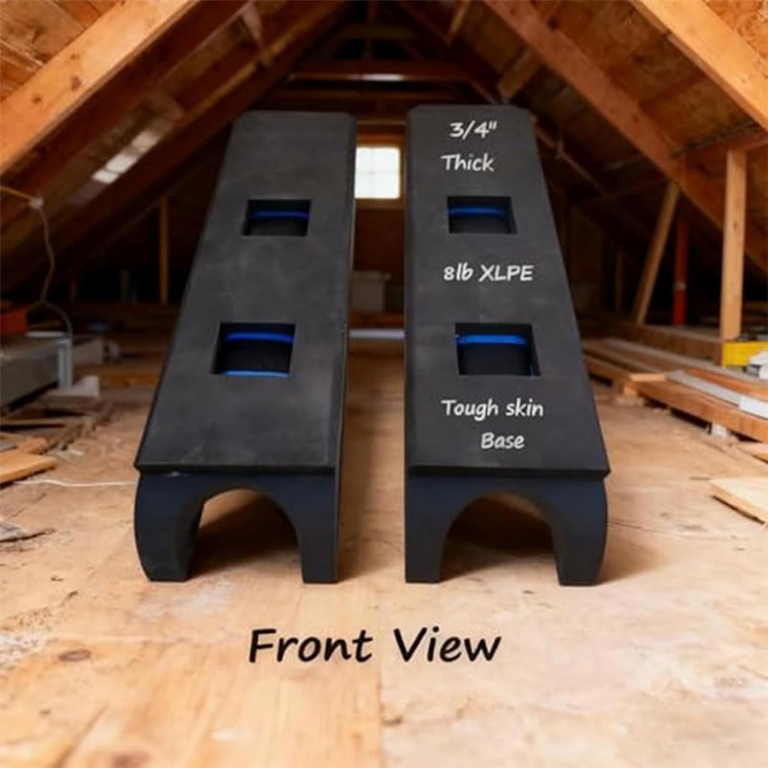 Climber Knee Pads – Self-Supporting Attic Crawling Kneepads