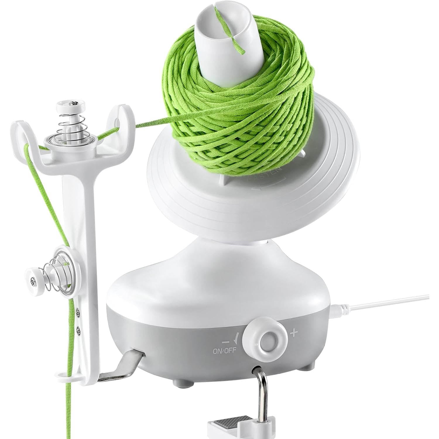 Electric Yarn Winder – Automatic Yarn Cake Winder | Dual Tension Spring