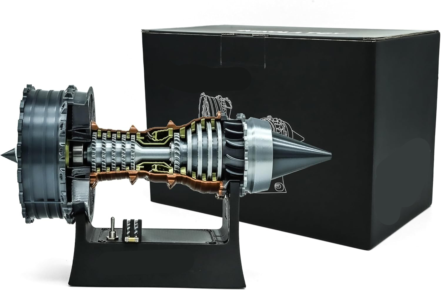 Turbofan Engine Model – Precision Aviation Replica for Engineers & Aircraft Lovers